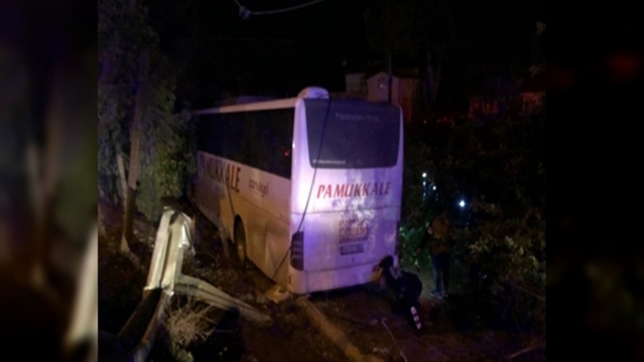 Otobüs ve kamyonet çarpıştı! 7 kişi yaralı
