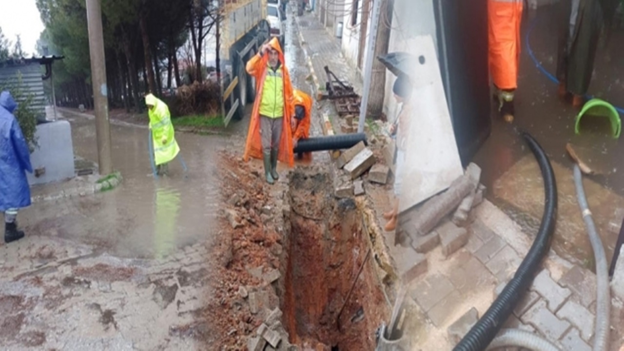 Salihli’de 23 su baskınına müdahale edildi