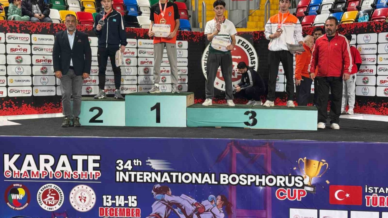 Manisa BBSK’lı karateciden bir başarı daha