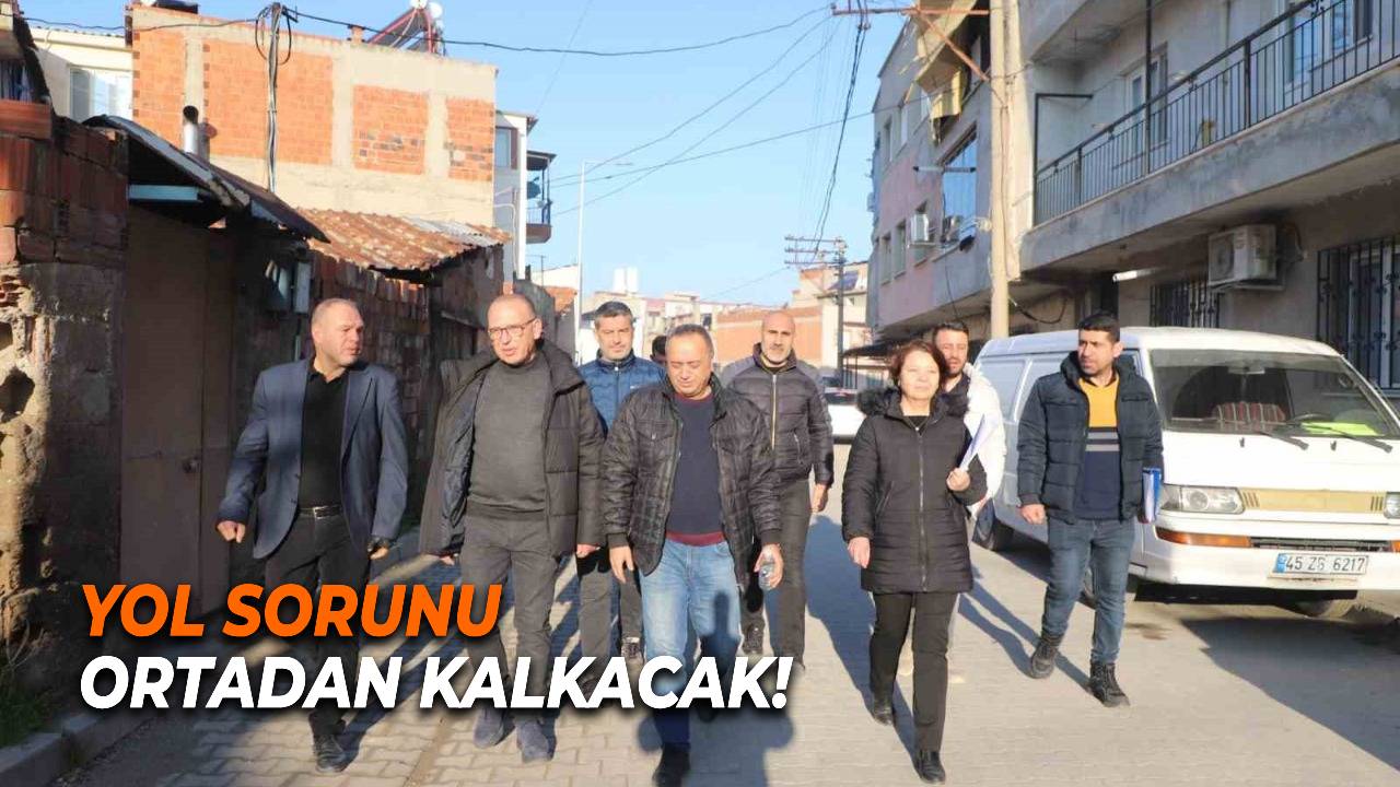 Turgutlu’nun yol sorunları tamamen bitecek